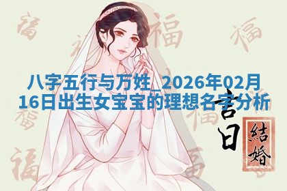 万姓2026年01月14日出生的女孩子命理分析与起名攻略